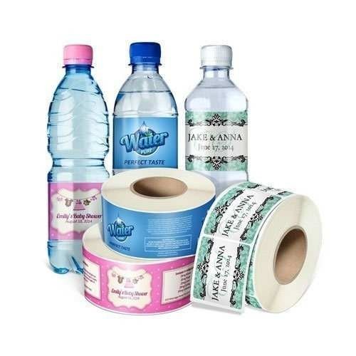 5,000 etiquetas para agua personalizada